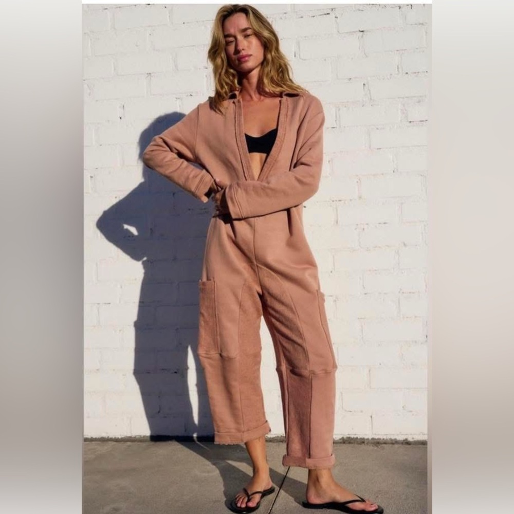 NWT Free People Kendra Jumpsuit - Medium